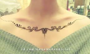 Pin By V Bird On Mehendi Henna Chest Henna Tattoo Designs Henna Tattoo