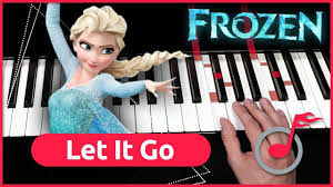 Bei einem akustischen klavier ohne. Let It Go Frozen Klavier Tutorial Einfach Youtube