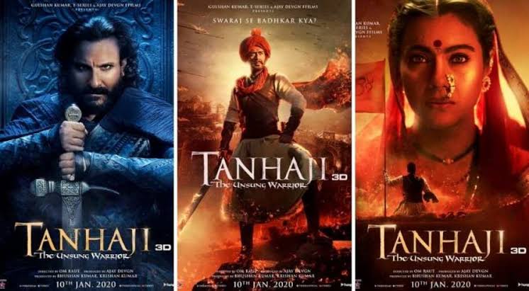 Image result for Ajay Devgn and Saif Ali khan in Tanhaji"