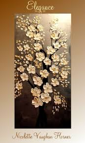 King Of Bloggers Live Bloggers Floral Painting Impasto Painting Abstract Art Painting