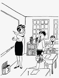 The best selection of royalty free teacher cartoon vector art, graphics and stock illustrations. Teacher And Student Drawing 4000x5088 Png Download Pngkit