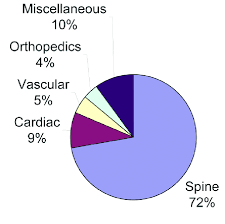 Pie Chart Showing The Distribution Of Cases From The