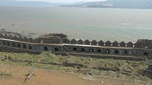 4k Video Janjira Fort Situated Murud ...