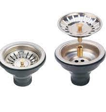 Before you start cutting and removing pipe you will want to place a bucket under your sink drain. How Do I Remove Kitchen Sink Drainer Basket Without A Visible Lock Nut Home Improvement Stack Exchange