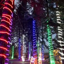 Do Yourself A Favor And Take A Walk Over By The Beavertonlib To See The City S Winter Wonderland Light In 2020 Winter Wonderland Lights Light Display Christmas Lights