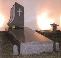 Dark Grey Monuments,Poland Tombstone Design,High Quality Polished  Mounments&Tombstone,Single Cross Tombstone from China - StoneContact.com
