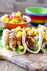 Maybe you would like to learn more about one of these? Full Flavored Healthy And Easy To Make Blackened Fish Tacos With Mango Salsa And Sriracha Ai Blackened Fish Tacos Fish Tacos Mango Salsa Fish Seasoning Recipe