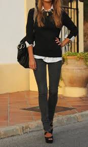 Black And White Button Up Shirt Outfit Fashforfashion Style Inspirations Casual Fashion My Style Style