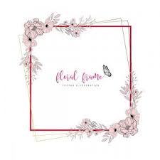 Design De Fronteira Floral Colorido Png Download Gratis Quadro Armacao Verde Png E Vetor Para Download Gratuito In 2020 Floral Floral Border Design Watercolor Flower Background