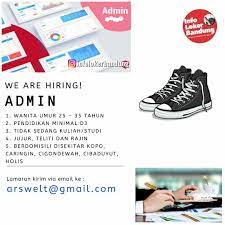 Lowongan kerja pabrik sepatu kopo bandung. Lowongan Kerja Pt Avanti Ragam Sukses Bandung Juli 2019 Info Loker Bandung 2021