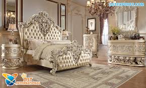 Art furniture old world estate king bedroom set. Luxury Vintage White Bedroom Furniture Set Dst International