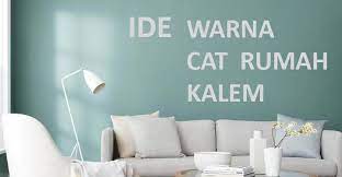 Cat ruang tamu kalem warna coklat minimalis. 10 Ide Warna Cat Rumah Yang Kalem Dan Lembut Pastel