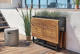 Concrete Outdoor Stool Maisons Du Monde Outdoor Stools Small Patio Decor Balcony Decor