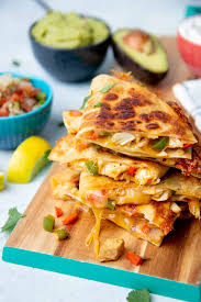 Loaded chicken quesadillas with avocado salsa. Fool Proof Cheesy Chicken Quesadilla Wholefully