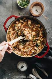 Bamboo shoots come in a can in the ethnic foods aisle of. Authentic Hot And Sour Soup é…¸è¾£æ±¤ Omnivore S Cookbook