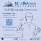 Middletown Public Library Wall-Breaking Ceremony event image