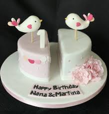 Birthday Cake For Grandma And Granddaughter Grandma And Granddaughter Cake Cake Desserts Birthday Cake