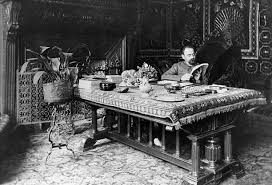 Zola Emile Writer France 02041840 Portrait At His Desk About 1900 Zola Photos Emile Zola