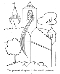 Supercoloring.com is a super fun for all ages: Rapunzel Story Coloring Pages