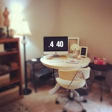 The Small Things Blog Home Office Design Desks For Small Spaces Office Wall Design