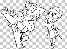 With the help of the coloring books kids continue to get acquainted with the images of their favorite protagonists named. Proisrael Talking Tom Coloring Pages For Kids