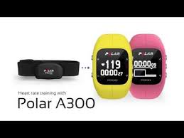 heart rate training with the polar a300 youtube