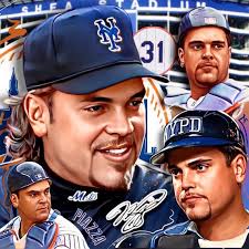 Mike Piazza Portrait 12x12 Print