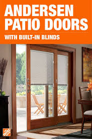 Add Privacy And Convenience To Your Home With Andersen Gliding Patio Doors Featuring Built In Blinds Prot Andersen Patio Doors Patio Doors Sliding Patio Doors