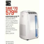 That means that it is dehumidifying. Sears Kenmore Elite 12 000 Btu 3 In 1 Portable Air Conditioner Dehumidifier Fan Redflagdeals Com