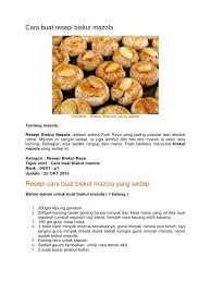 Biskut yang rangup dan sedap ini akan menambah kehangatan keluarga anda saat. Resepi Biskut Kacang Mazola Paling Sedap Pawtaste Com