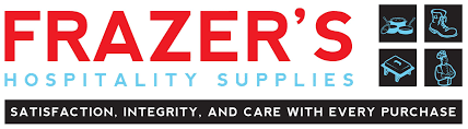 Kitchen supplies consist of commercial bakeware, such as racks, baking sheets, and braising torches, which are common products in a restaurant supply business. Home Frazer S Hospitality Supplies