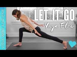Let It Go Yoga Flow Yoga With Adriene Youtube Easy Yoga Workouts Yoga With Adriene Yoga Flow