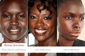 Make Up Charts Determining Dark Skin Tones And Undertones