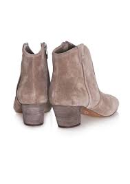 Buy ash jalouse | jalouse taupe suede ankle boot. Ash Jalouse Spiral Calf Suede Boot In Vision