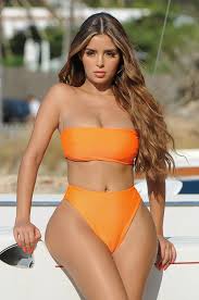 Demi lovato and sam smith — im ready (2020). Demi Rose Is Moving To The Us With Her Dj Boyfriend As She Shows Off Her Bum In An Orange Bikini For Sexy New Shoot