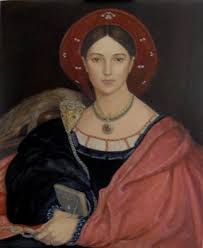 Dama con l'ermellino ˈdaːma kon lermelˈliːno; Leith Ridley Combe Contemporary French Painter Singulart
