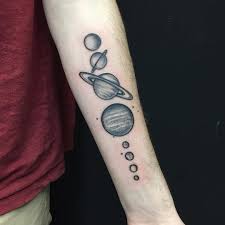 Solar System Tattoo