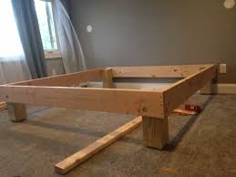 Do it yourself (diy) is the method of building, modifying, or repairing things without the direct aid of experts or professionals. King Sized Deck Diy Bed Frame With Foundation For 100 The Mattress Underground