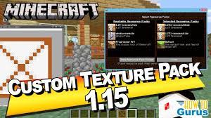 How To Make A Custom Minecraft Texture Pack 1 15 Final Release Texture Packs Minecraft Texture Pack Minecraft Texture