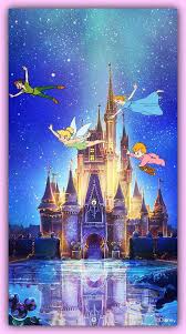 Peter Pan Disney Castle 321 Modern Cross Stitch Pattern Etsy Disney Castle Wallpaper Iphone Disney Disney Art