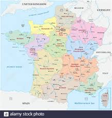 Carte de france avec ses 13 régions et ses départements en couleur cartograf.fr : Carte De France Avec Les Nouvelles Regions Et Villes Les Plus Importantes Et Les Rivieres Image Vectorielle Stock Alamy