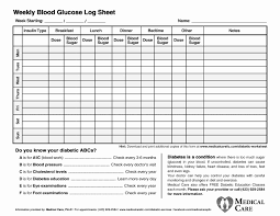 diabetes log sheet monthly beautiful free diabetic log