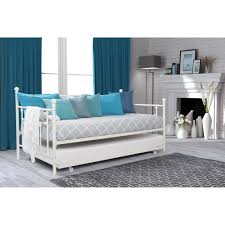 This daybed makes an exquisite addition to any bedroom or guest room! White Metal Daybed With Trundle Ideas On Foter