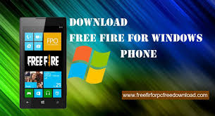 Everyone is playing the game. Download Free Fire For Windows Phone