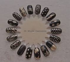Black And Gold Nail Art Fuckyeahnailart Black Gold Nails Gold Nail Designs Nail Art Wheel