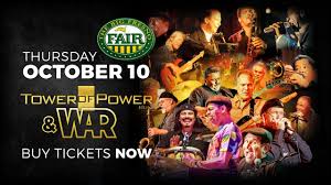 Tower Of Power War 2019 Big Fresno Fair Oct 10 Tickets On Sale Now