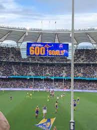 It was the eagles' heaviest defeat at optus stadium and their lowest score, with just 13 scoring shots to the inaccurate bulldogs' 33, with the game in the balance for much longer than it should have been. Optus Stadium Section 301 Row 21 Seat 44 West Coast Eagles Vs North Melbourne Shared Anonymously