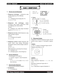 { }, {1}, {2}, {1,2} banyaknya himpunan Contoh Latihan Soal Kumpulan Soal Matematika Kelas 7 Bab Himpunan