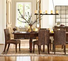 Seagrass Chair Pottery Barn Dining Room Pottery Barn Dining Room Table Dining Room Table Decor