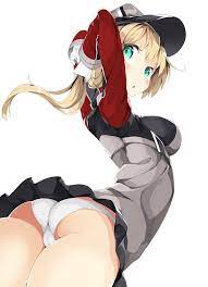 Wallpaper : anime girls, artwork, ass, white panties, blonde, looking back  2544x3504 - DeathNote83 - 1372825 - HD Wallpapers - WallHere